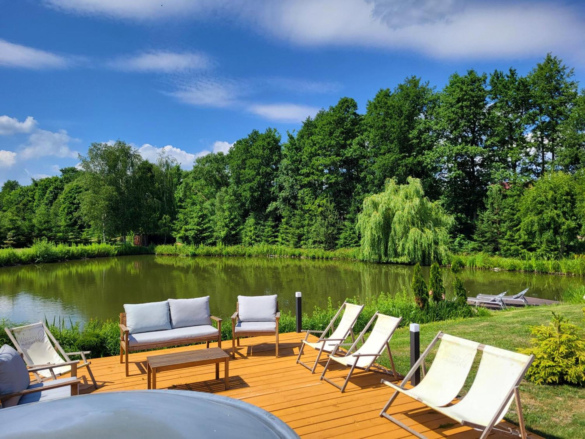 Wczasymazurskie - Domek Caloroczny " Lawenda" Mazury Moldzie Extérieur photo