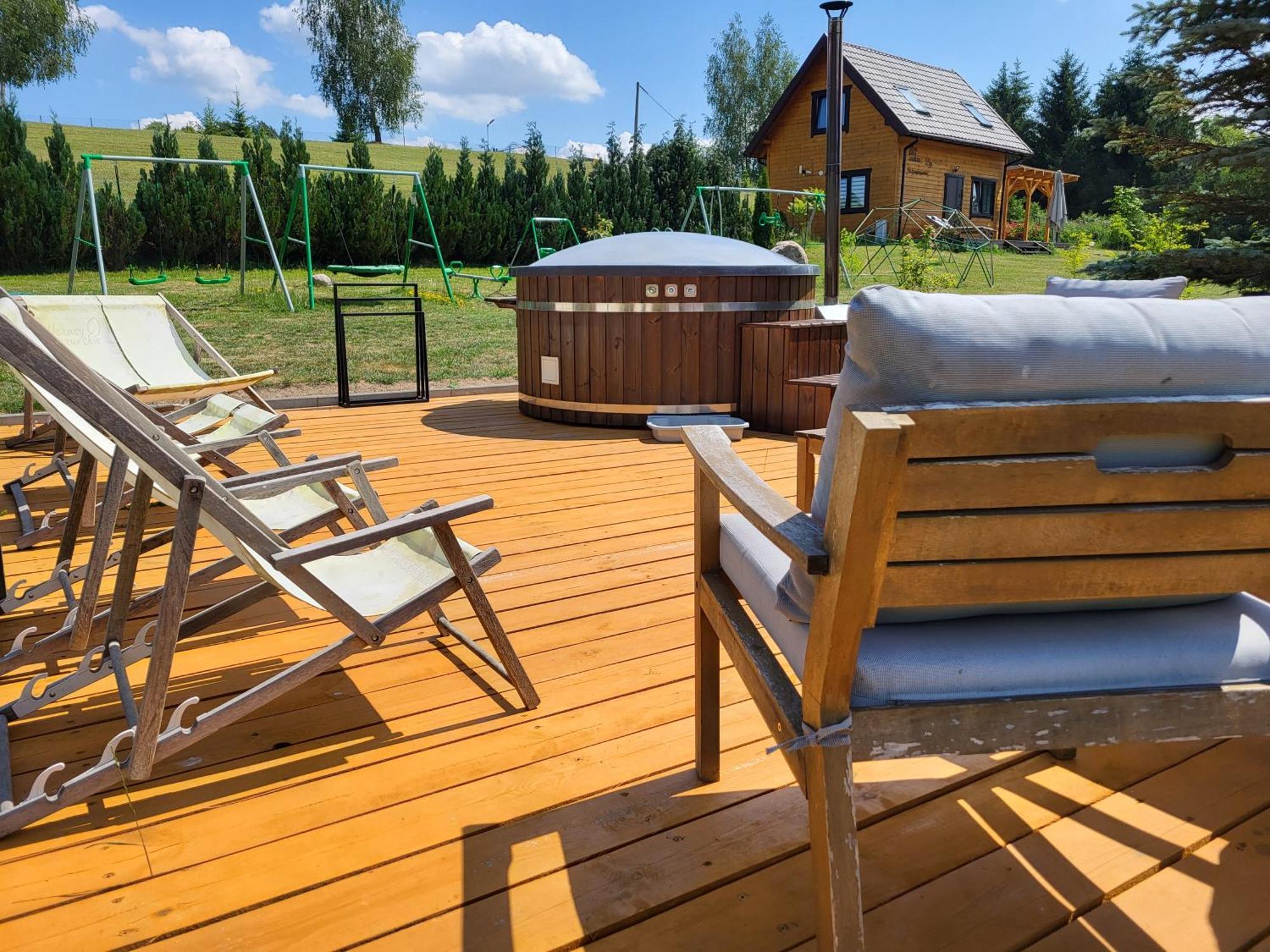 Wczasymazurskie - Domek Caloroczny " Lawenda" Mazury Moldzie Extérieur photo