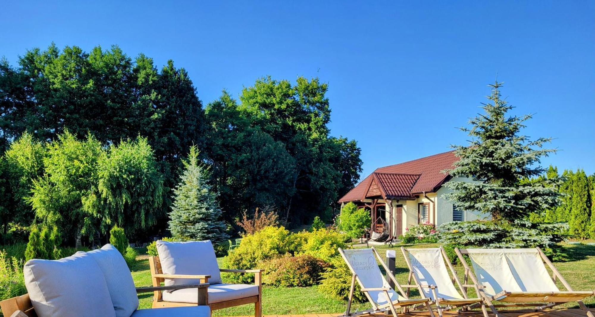 Wczasymazurskie - Domek Caloroczny " Lawenda" Mazury Moldzie Extérieur photo
